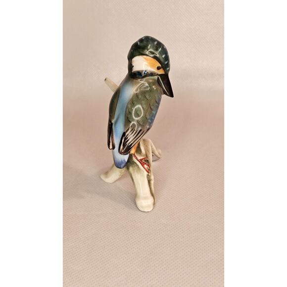 Goebel Hummel Figurine "Kingfisher" Beak Has Damage - Picture 2 of 7
